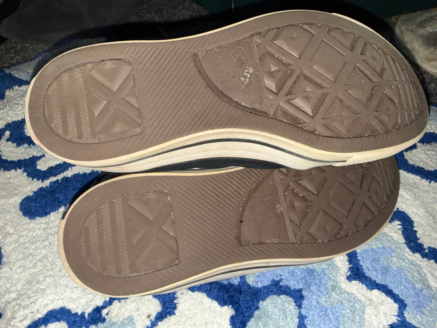 High Top Converse Black (Worn)