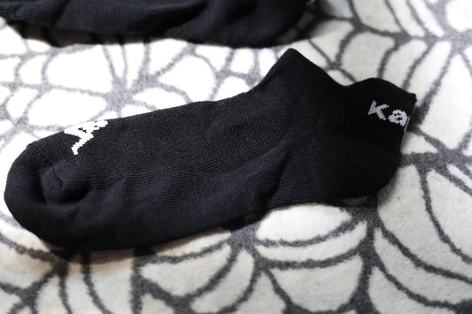 Black K Logo ‘72’ Trainer Socks