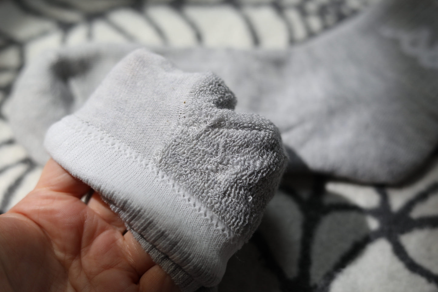 Grey Cushioned ‘96’ Quarter Socks