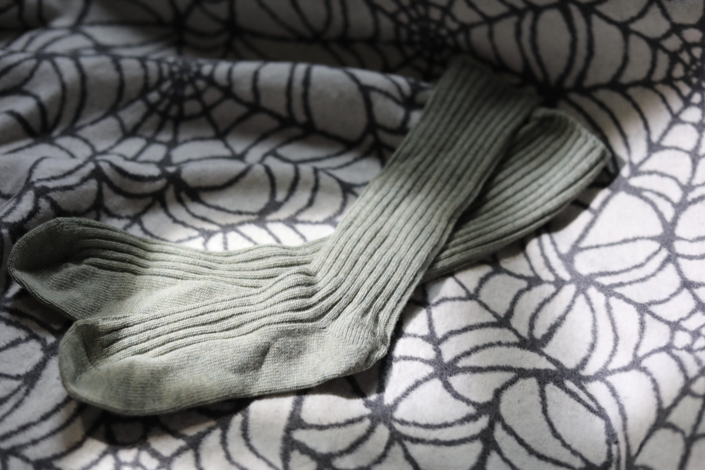 Sage Green ‘72’ Long Crew Socks