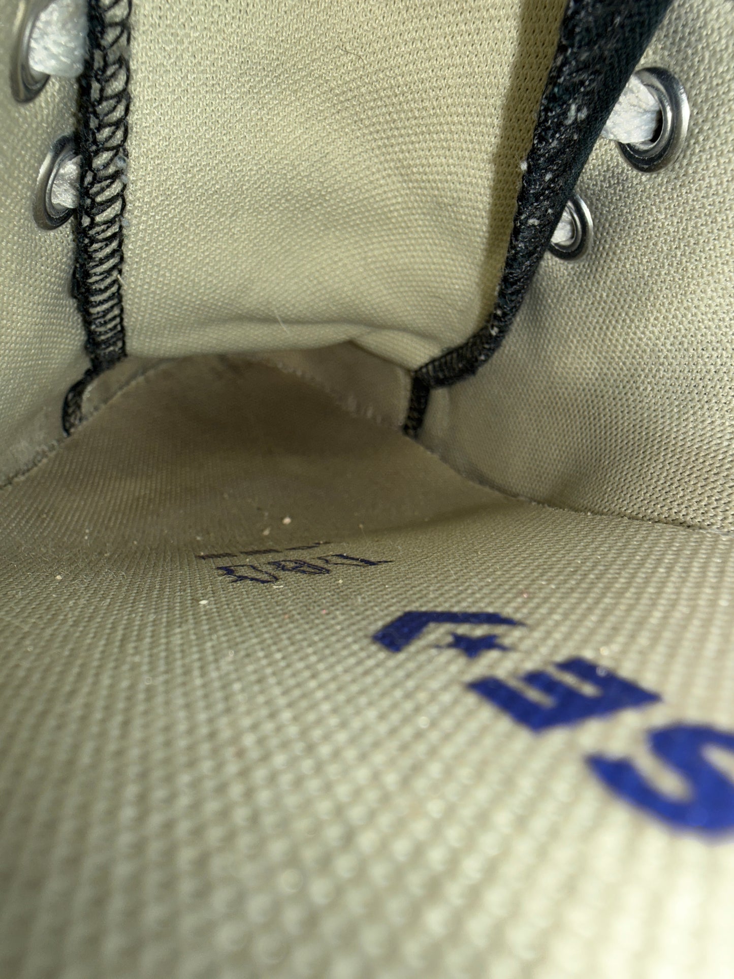 High Top Converse Black (Worn)