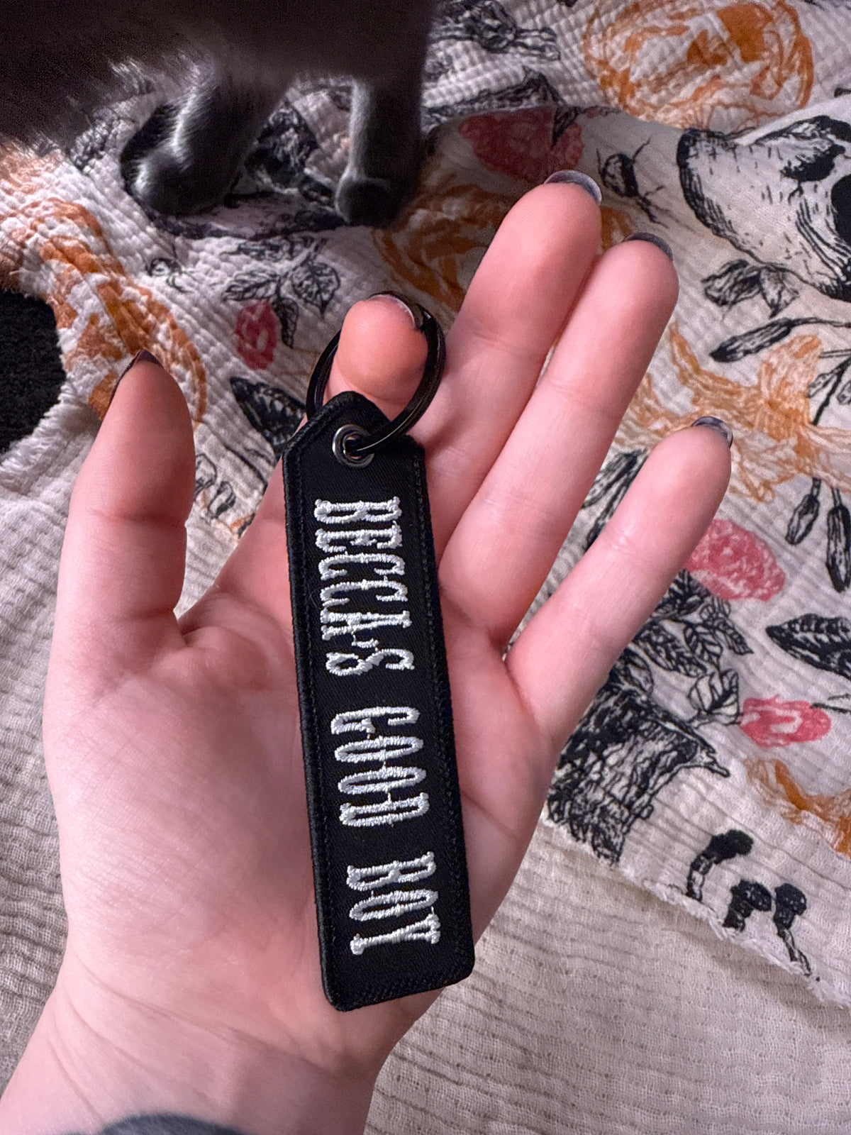 ‘Becca’s’ Keyring (Option 1)