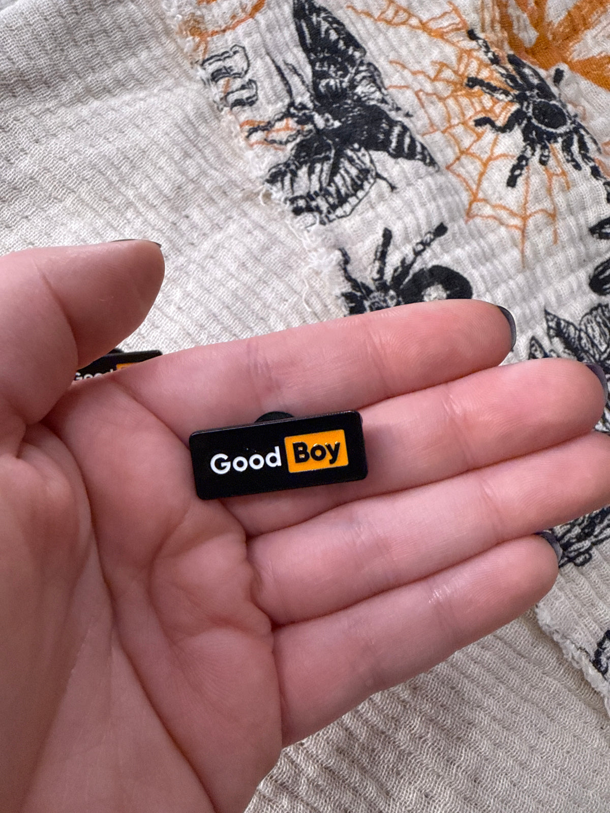 Becca Pin Badge (Option 2)