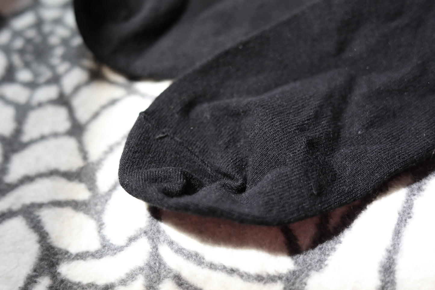 Black K Logo ‘72’ Long Crew Socks