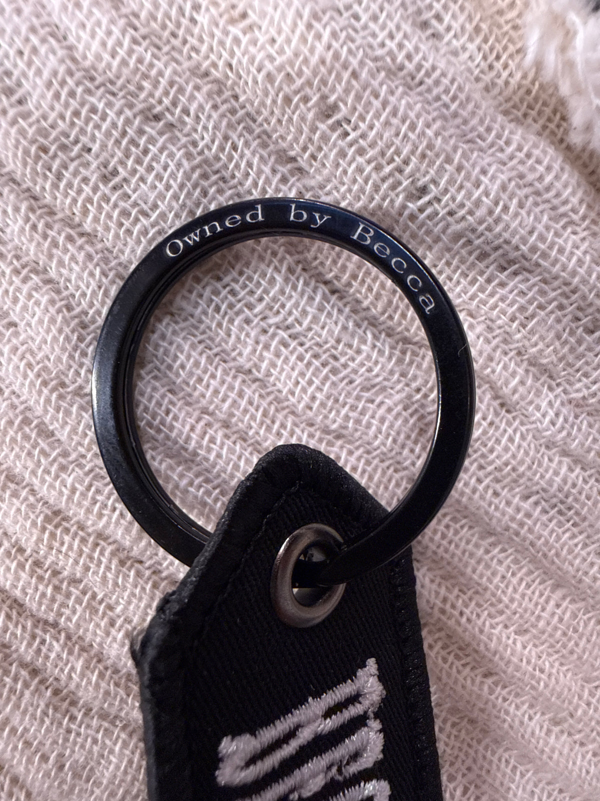 ‘Becca’s’ Keyring (Option 1)