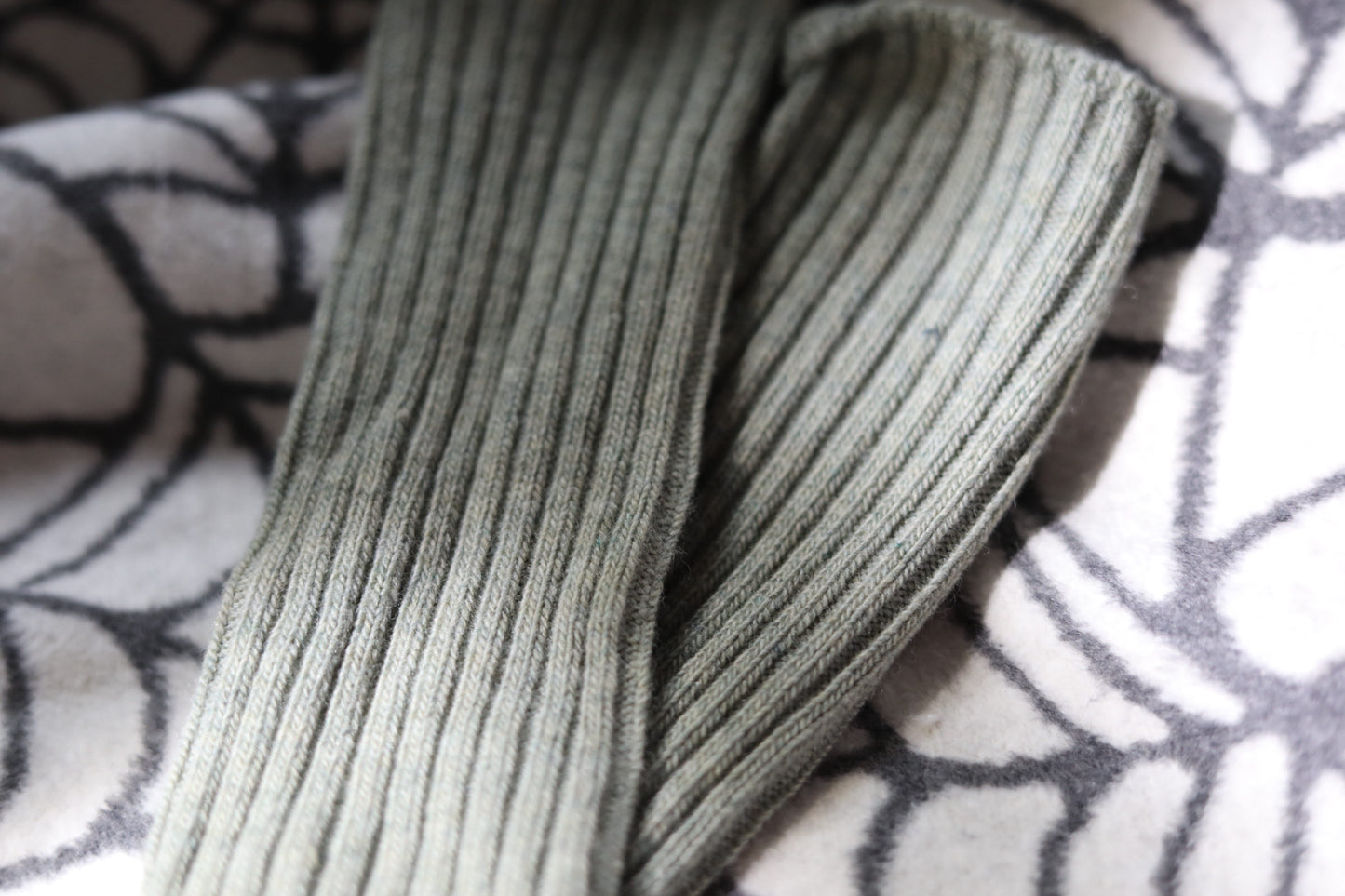 Sage Green ‘72’ Long Crew Socks