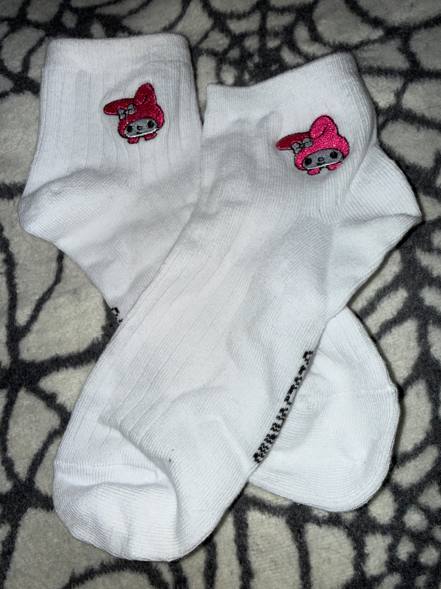 White Melody ‘72’ Quarter Socks