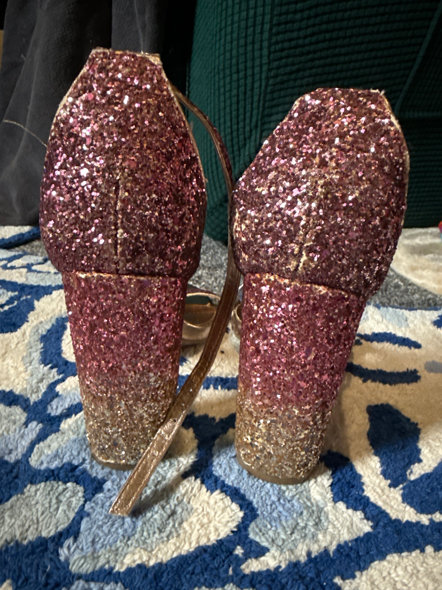 Pink & Gold Heels (Well Worn)