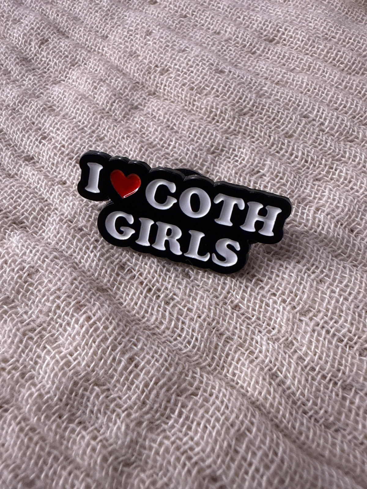 Becca Pin Badge (Option 1)