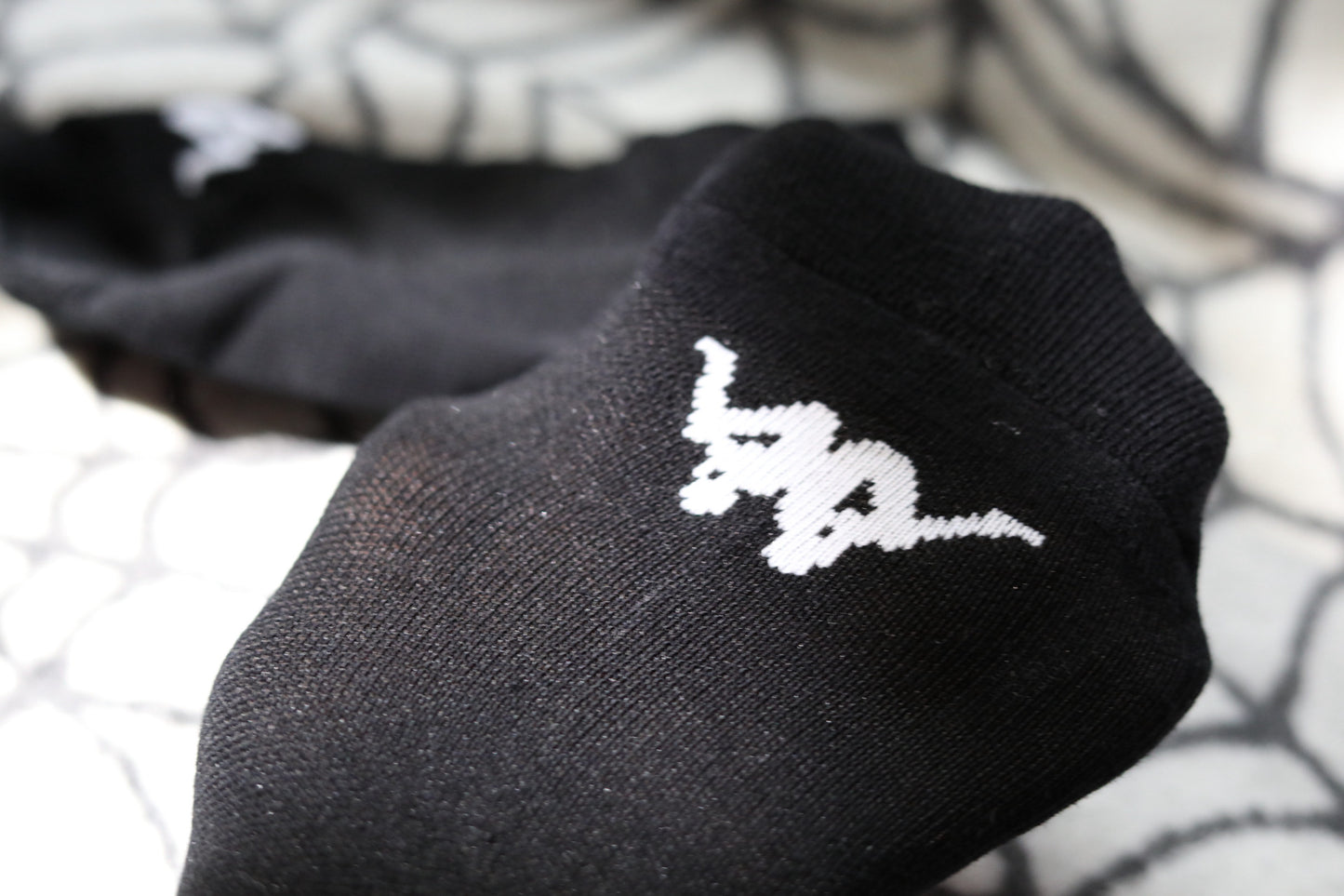Black K Logo ‘72’ Trainer Socks