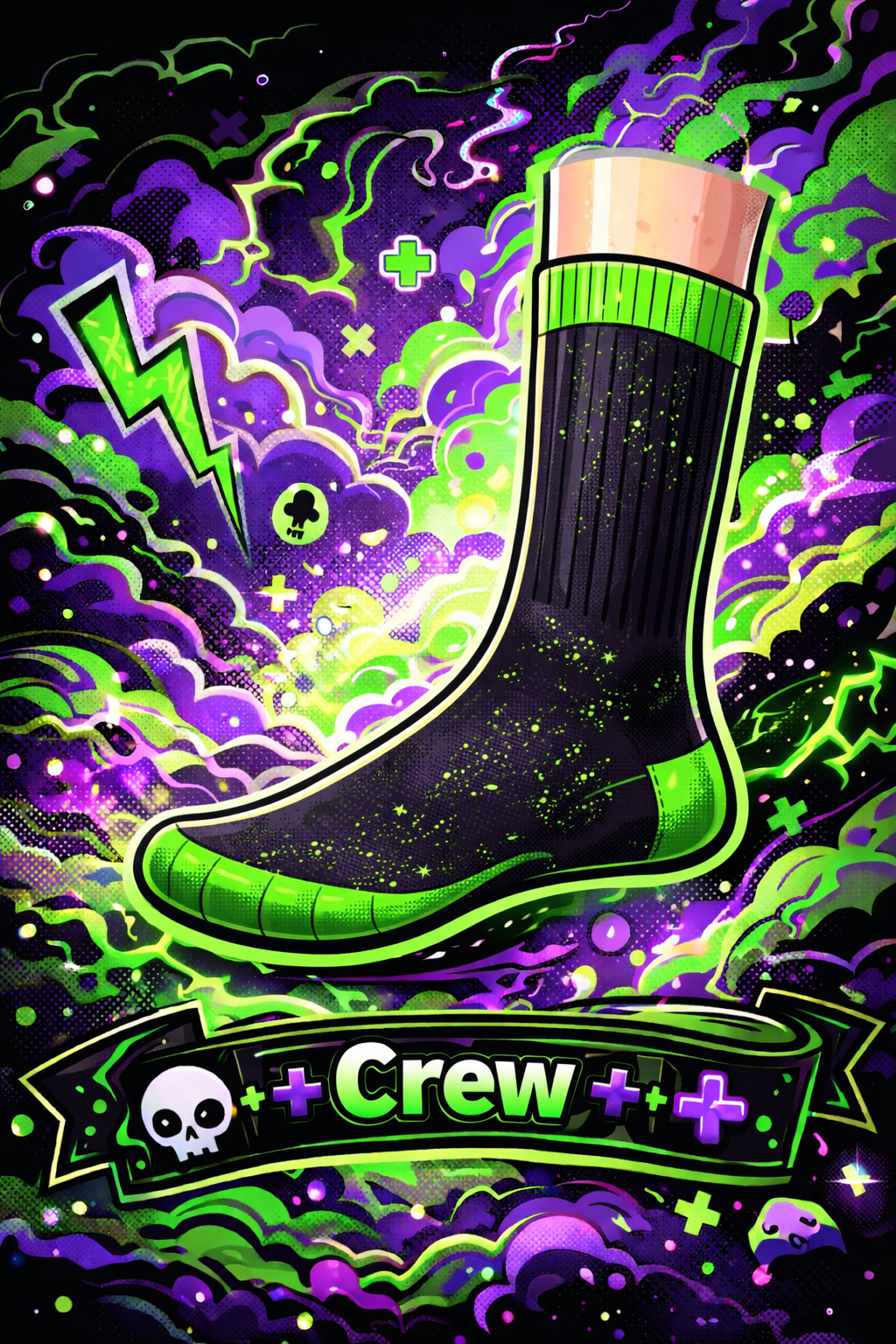 Bat ‘72’ Crew Socks